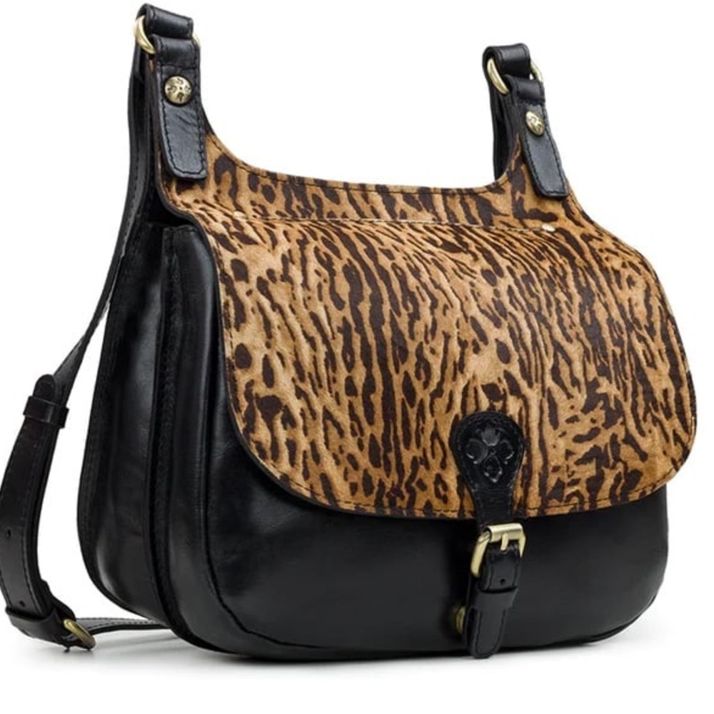 Patricia Nash Heritage Rust London Saddlebag Crossbody